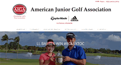 Desktop Screenshot of ajga.org